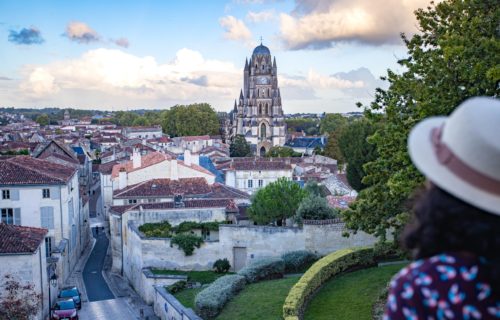 Saintes - vue sur la ville d'Art et d'Histoire