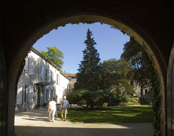 jardin médiathèque saintes