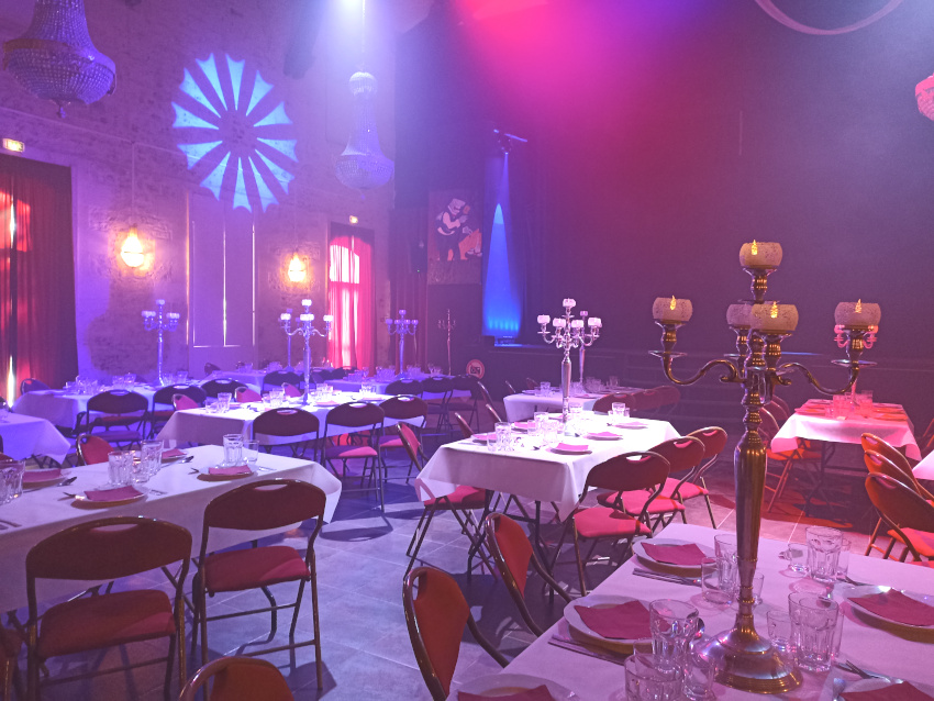 salle spectacle cabaret saintes