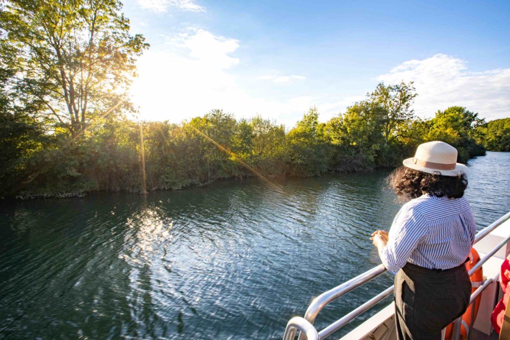 Balade sur bateau electro solaire à Saintes