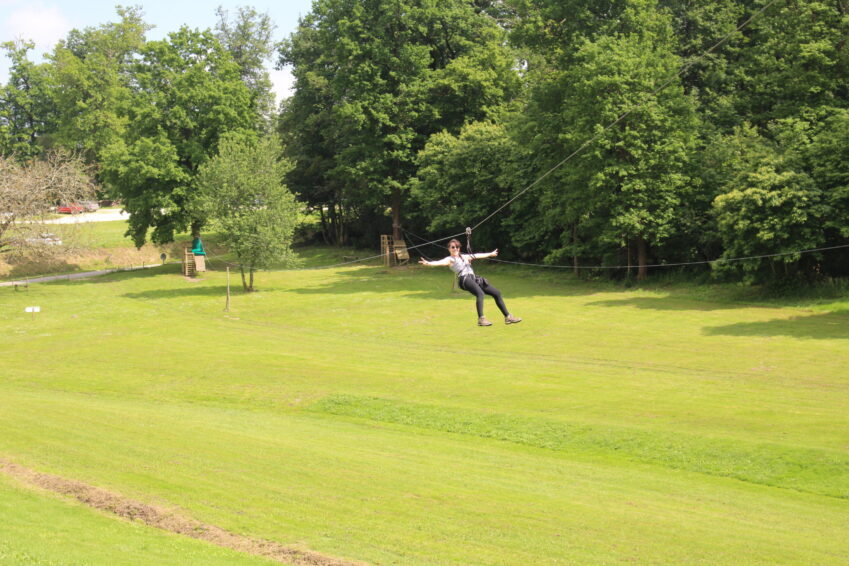 Parc aventure fontdouce charente maritime