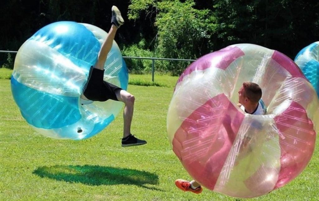 Bubble foot par aventure Fontdouce